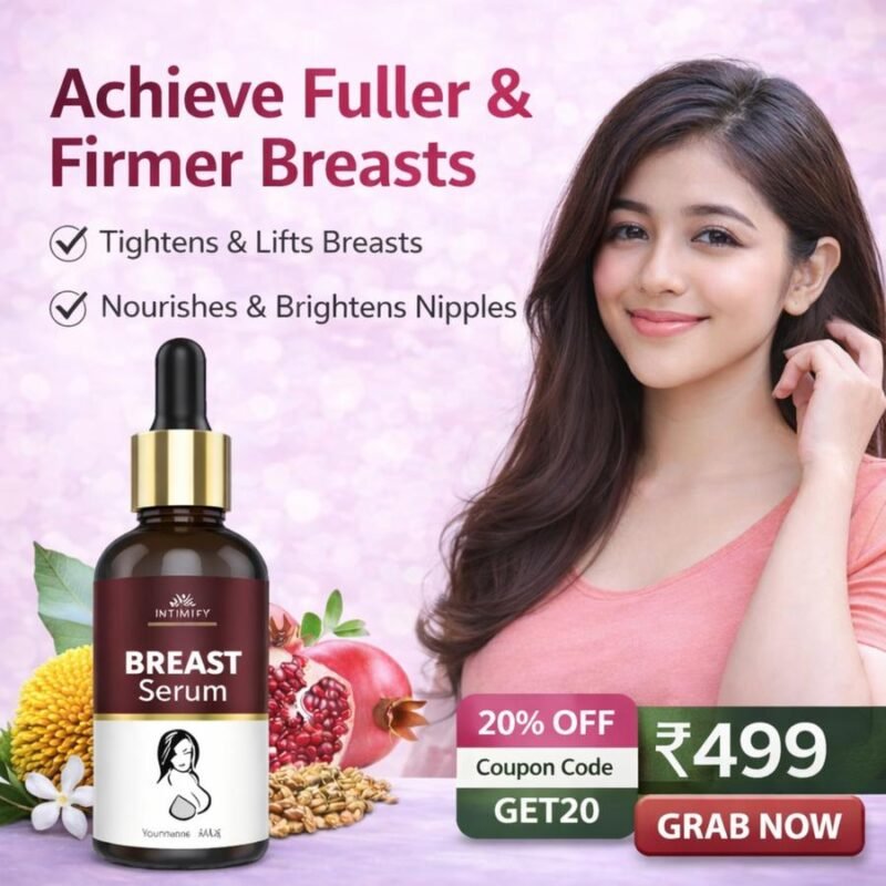 Breast Toning & increase for big size bust massage cream 100% natural which helps in growth , firming ,whitening, softening, increase Massage CREAM for Women (30 ML * PACK OF 01)