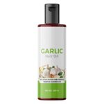 Garlic hair oil